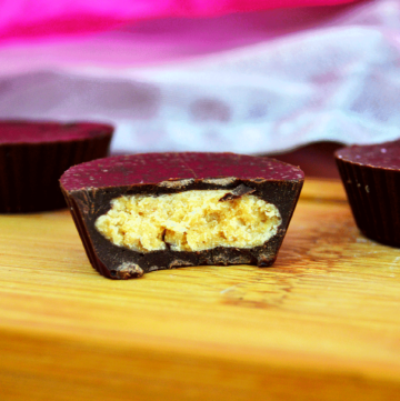 Four Ingredient Peanut Butter Cups
