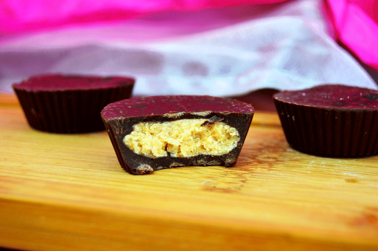 Four Ingredient Peanut Butter Cups