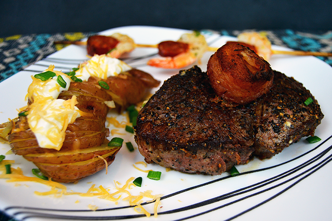 fancy steak dinner recipe