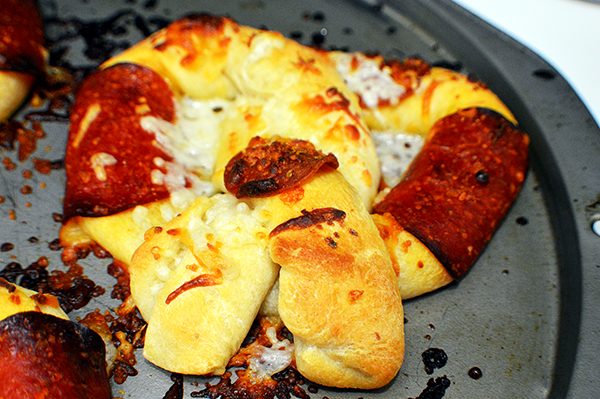 baked pizza pretzels