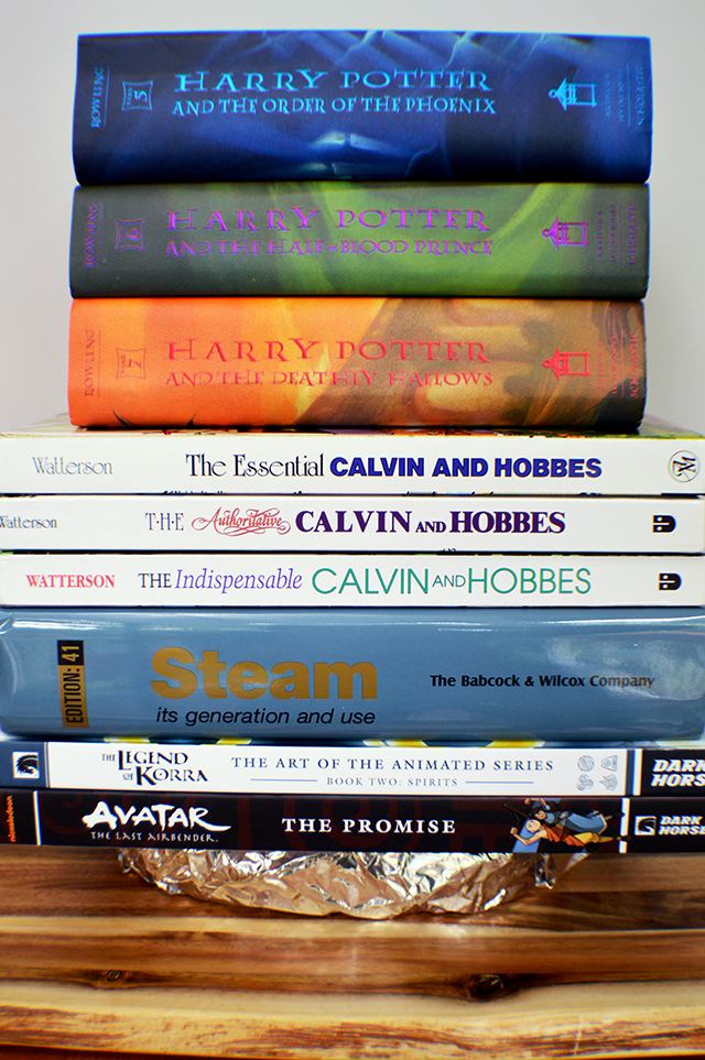 harry potter and calvin and hobbes books