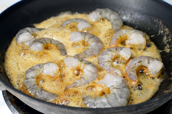 butter fried shrimp