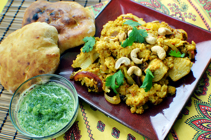 homemade indian food