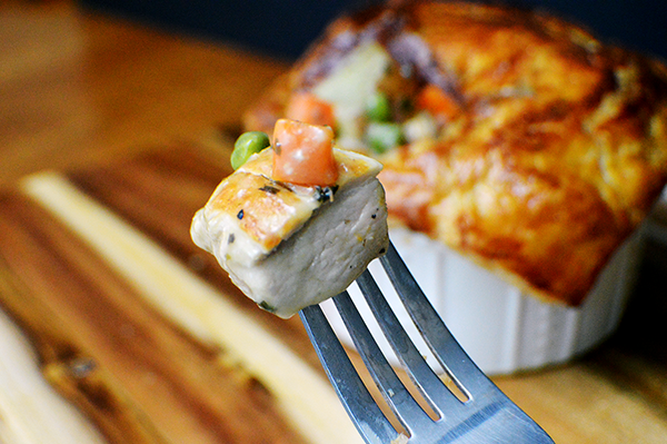 single serving chicken pot pie