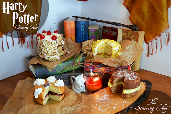 cakes inspired by harry potter