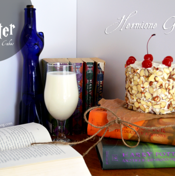 hermione birthday harry potter cake