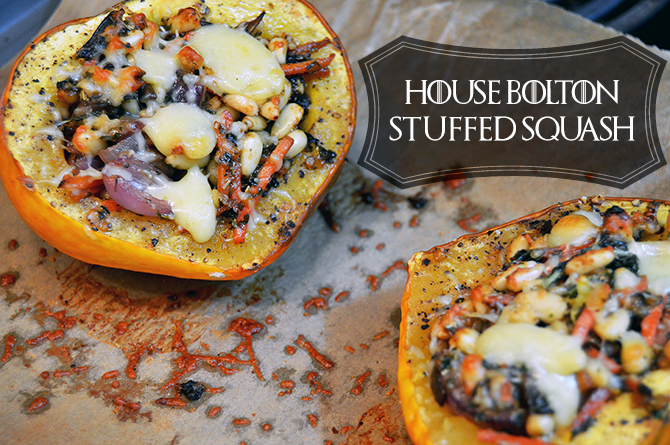 House Bolton Stuffed Squash | Game of Thrones Recipes
