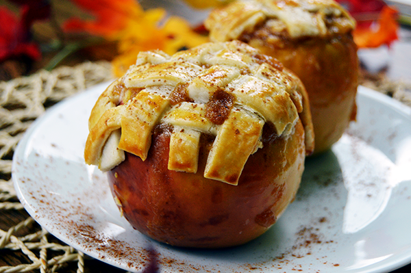 whole baked apples