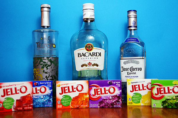 alcoholic jello shots