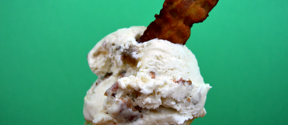 maple bacon brown sugar ice cream