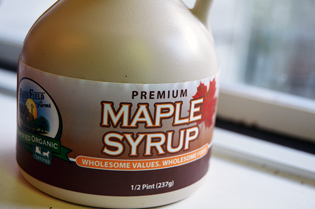 real maple syrup