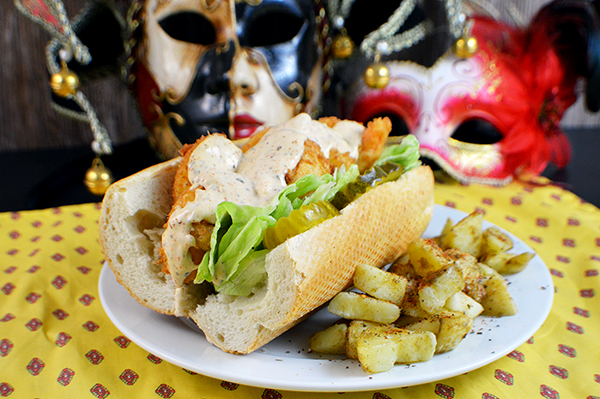 Shrimp Po Boy Recipe with Cajun Remoulade - Simply Whisked