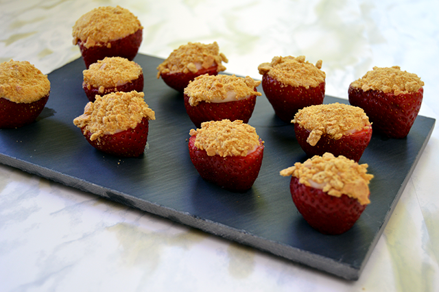 strawberry cheesecakes