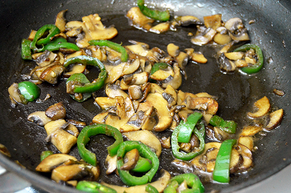 mushrooms and jalapenos