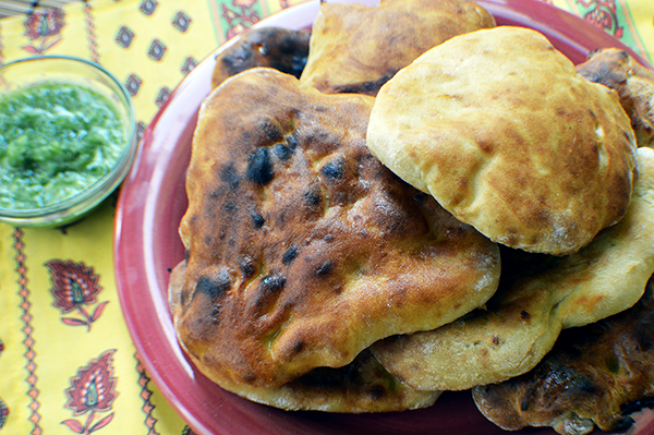 homemade naan recipe