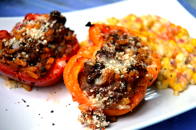 bison stuffed peppers