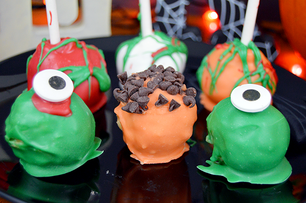 Halloween Cake Pop Monsters