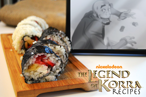 Aang Rolls: Avatar-inspired Sushi Dessert from the Legend of Korra