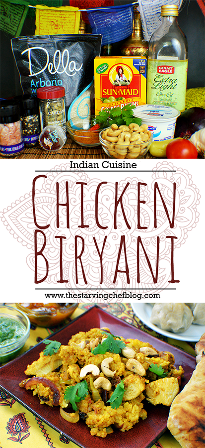 ingredients for chicken biryani