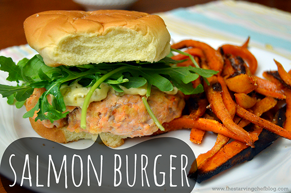 salmon burger recipe