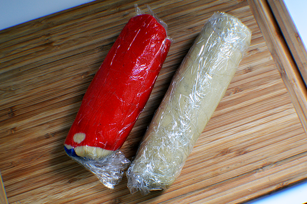 separate wrapped dough