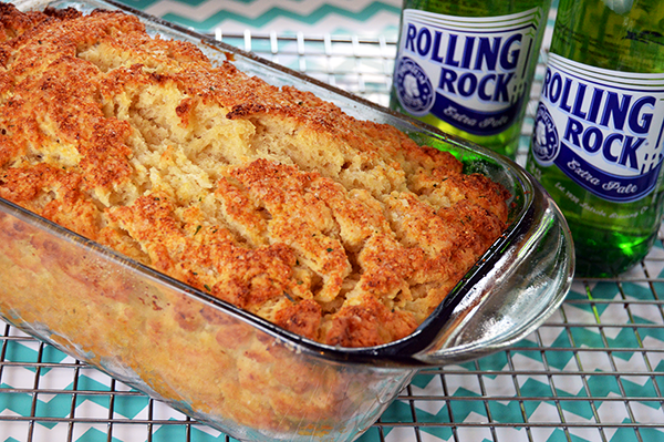 butter crusted beer bread