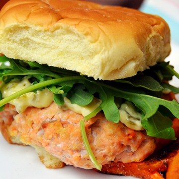 salmon-burger-fries