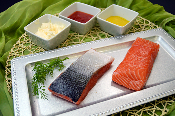fresh salmon ingredients