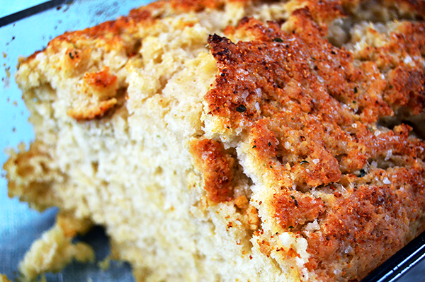 Butter Crusted Beer Bread