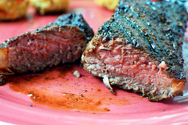 perfect cooked steak