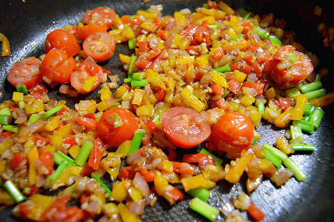 tomatos in sofrito