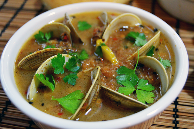 portugese clams recipe