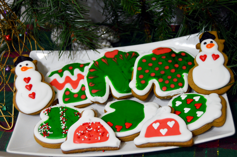 Ugly Christmas Sweater Gingerbread Cookies
