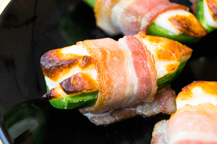 Sizzling Bacon-Wrapped Jalapeños with Halloumi Cheese