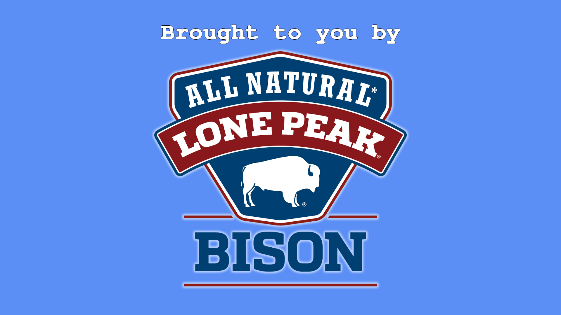 lone peak bison