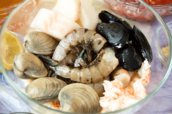 shellfish for bouillabaise