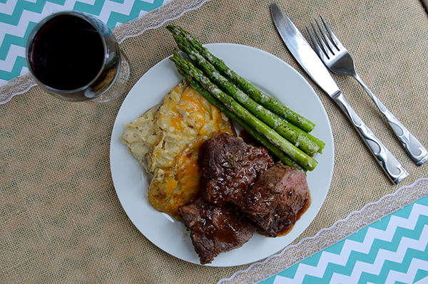 Braised Lamb in Figgy Red Wine Sauce | Easter Recipes