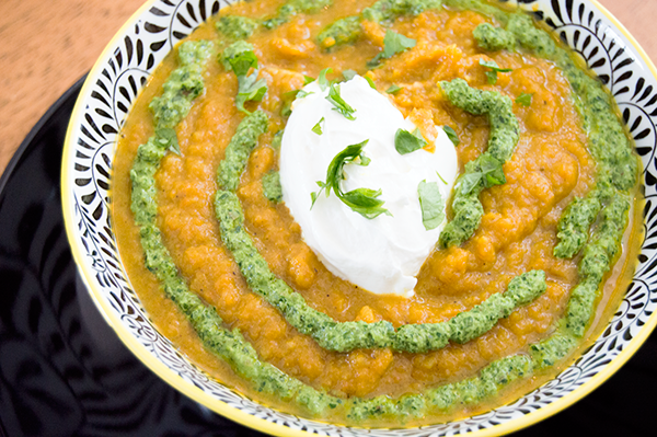 Curried Carrot Soup Using Root, Stem, and Leaf (NO WASTE!)