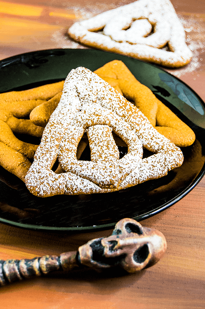 deathly hallows cookies from harry potter