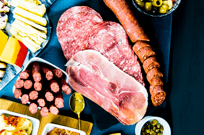 simple meats for cheese board