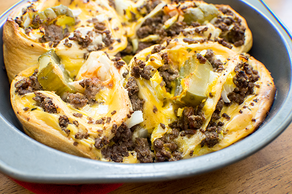 cheeseburger roll ups