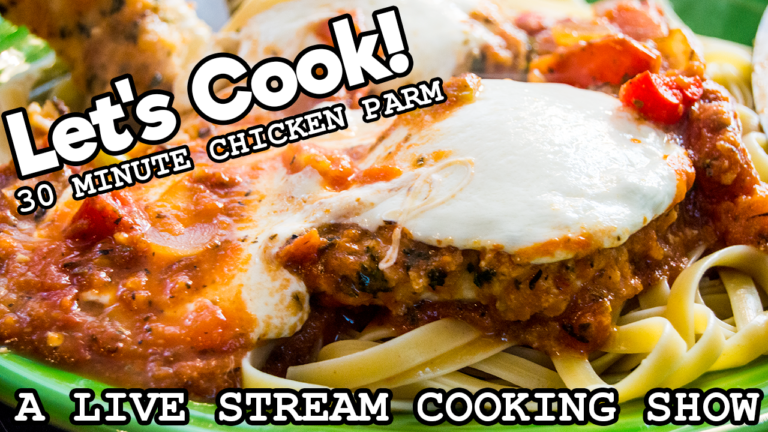 LET’S COOK: 30 Minute Chicken Parmesan