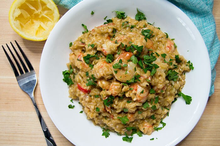 Brown Butter Lobster Risotto