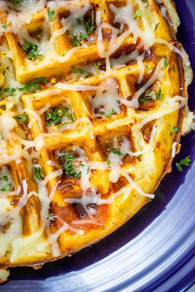 Pizza Waffles | College Meals
