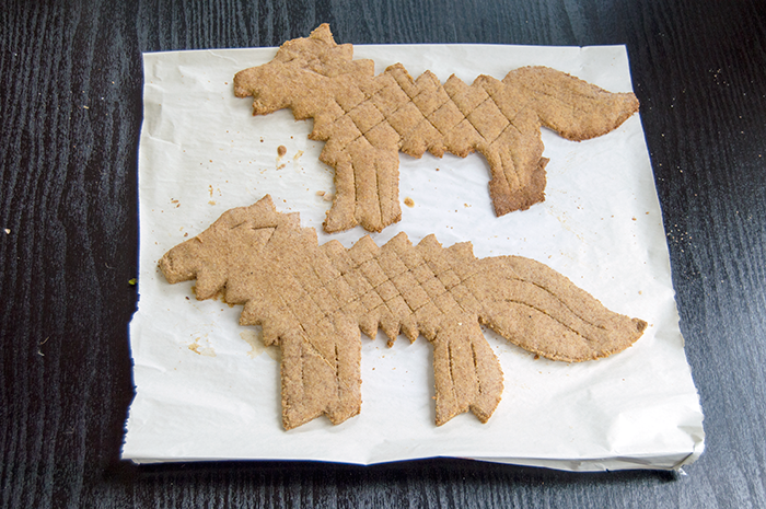 baked direwolf bread