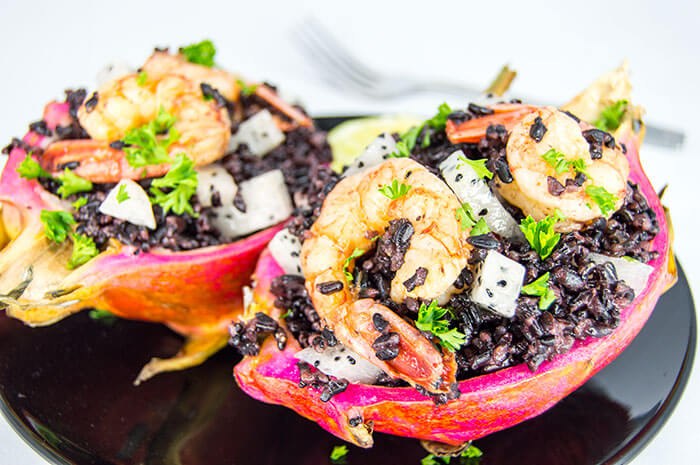 dragon fruit shrimp boats