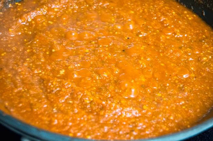 thickening sauce