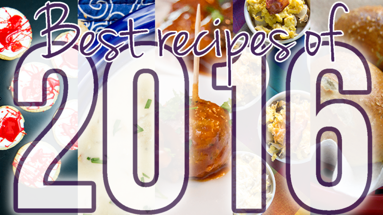 The Starving Chef’s 2016 Recipe Recap
