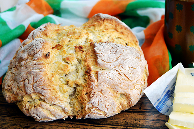 Quick and Authentic Irish Soda Bread for St. Patty’s Day