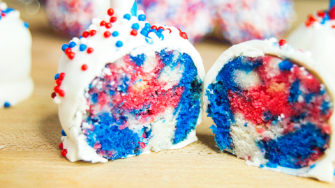 multicolor cakepops